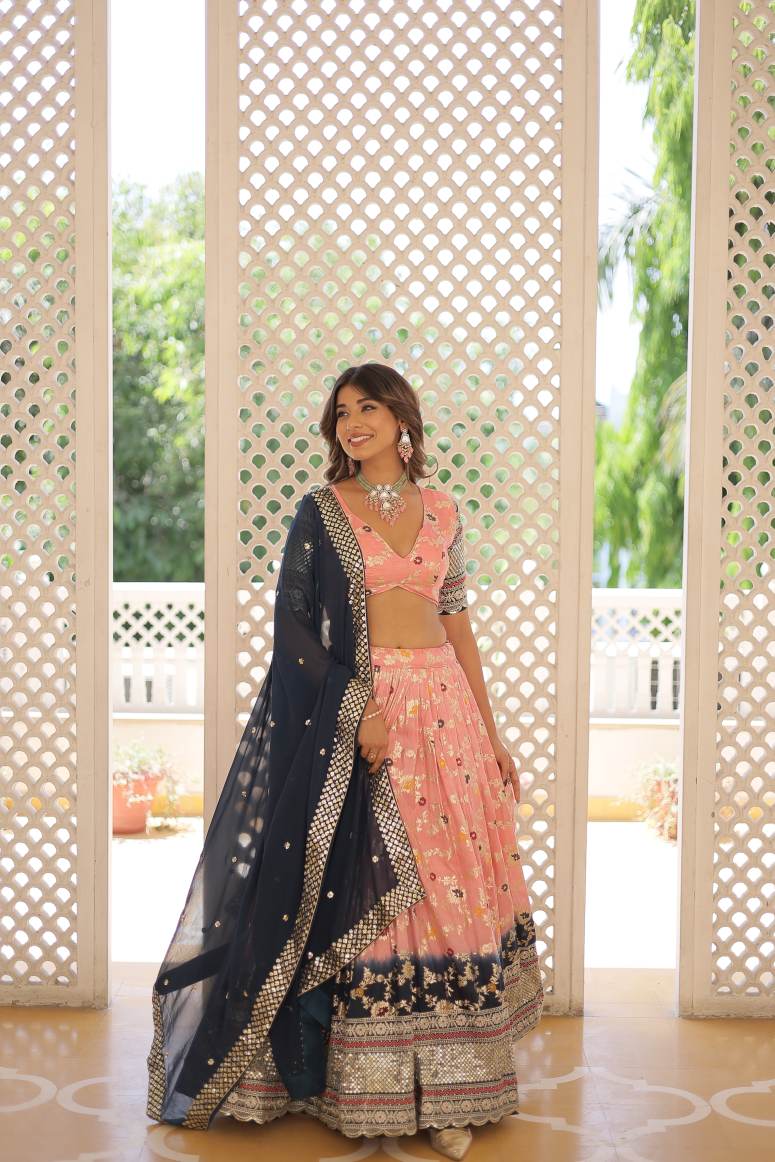 New Semi Stitiched Lehenga Choli