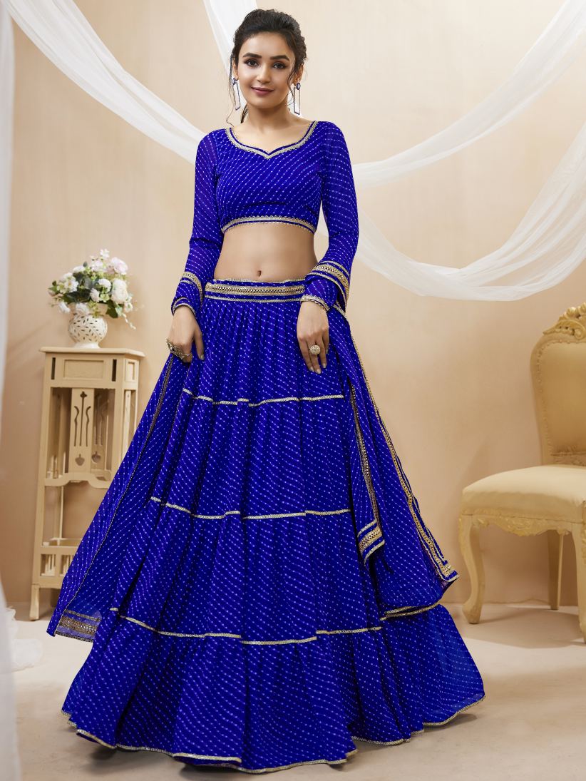 New Semi Stitiched Lehenga Choli