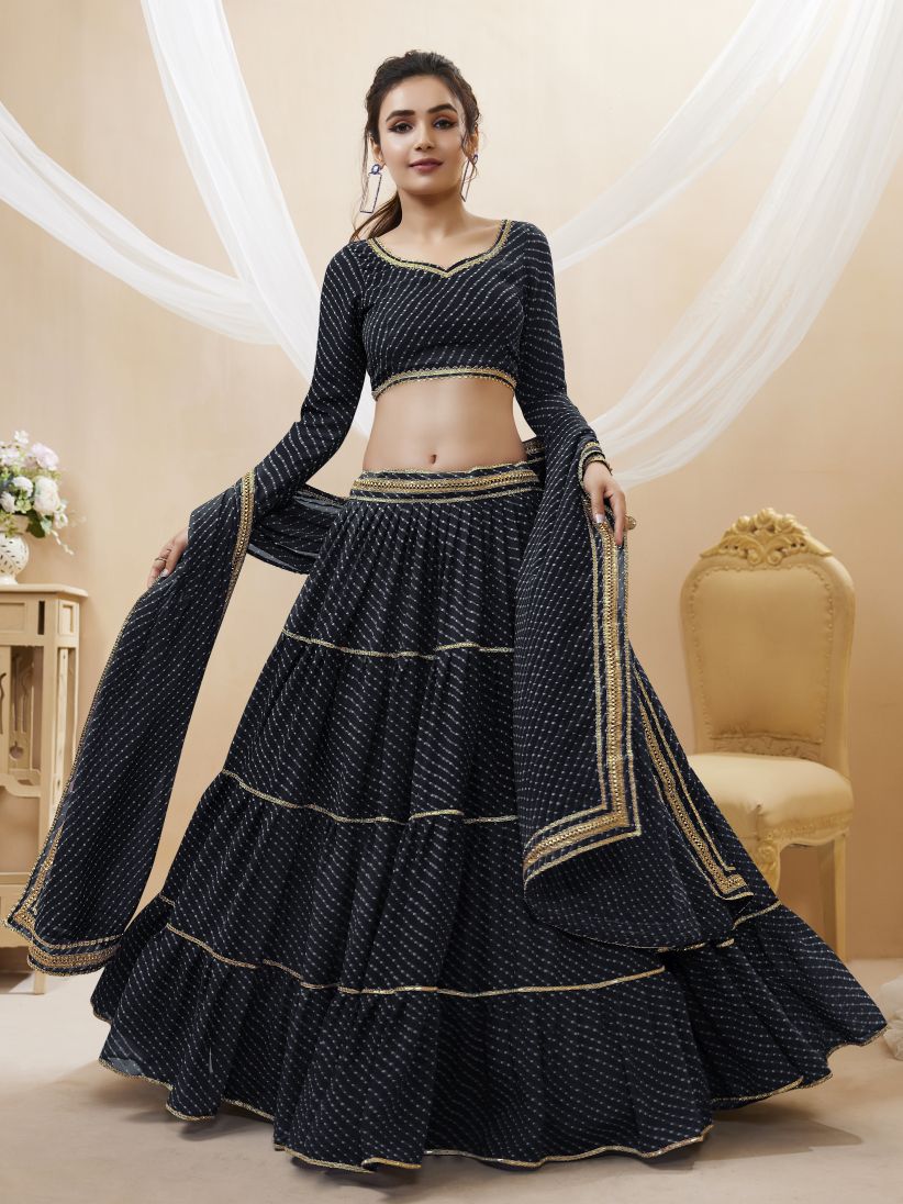 New Semi Stitiched Lehenga Choli