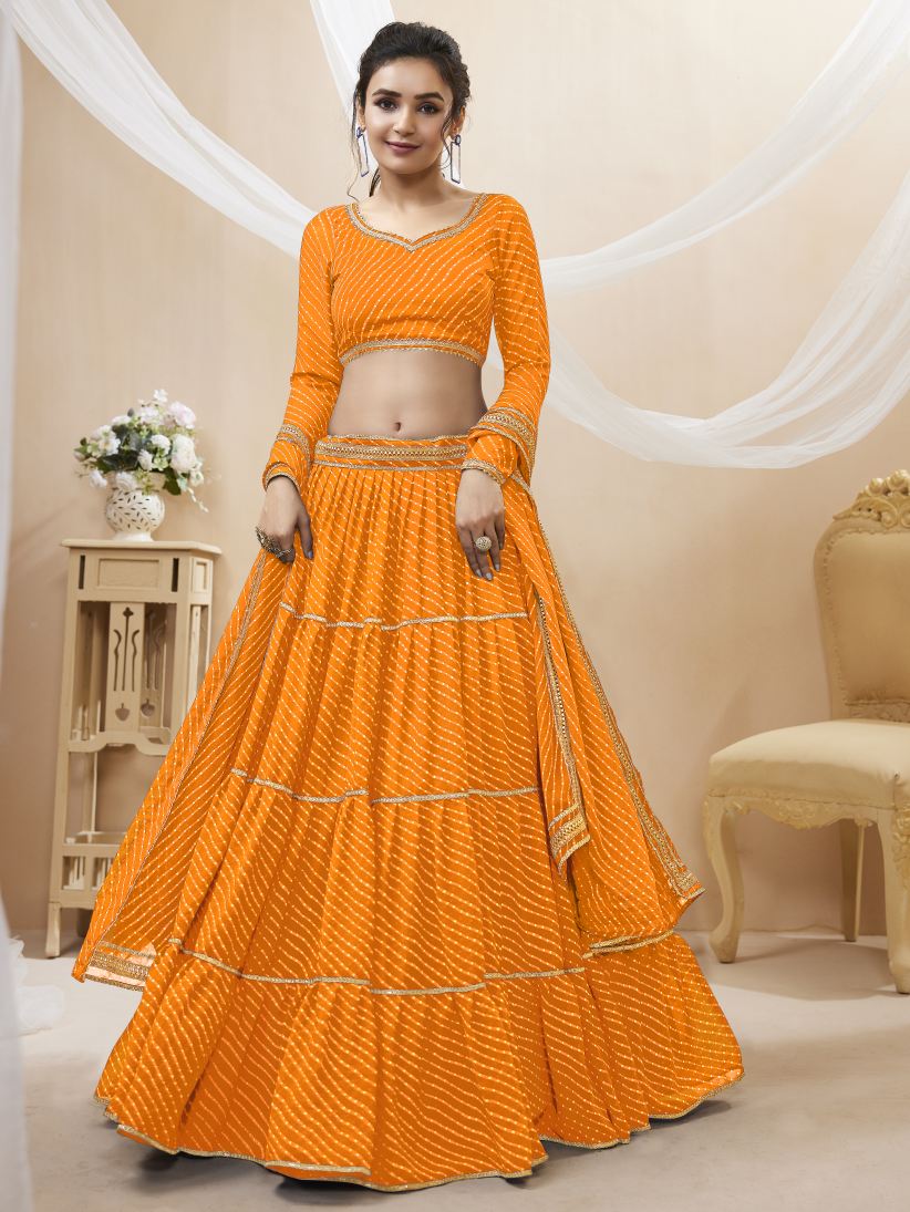 New Semi Stitiched Lehenga Choli