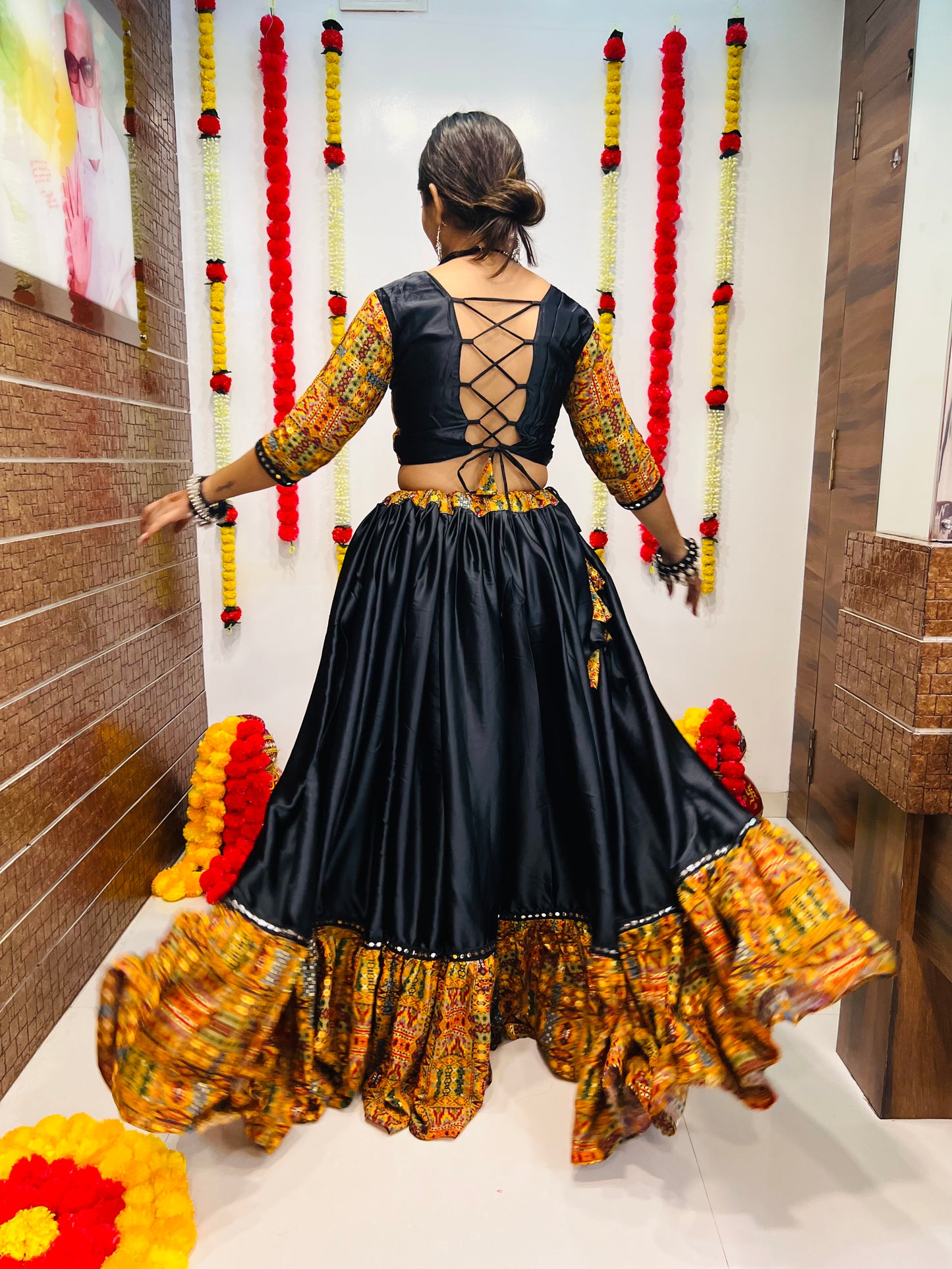 New Semi Stitiched Lehenga Choli