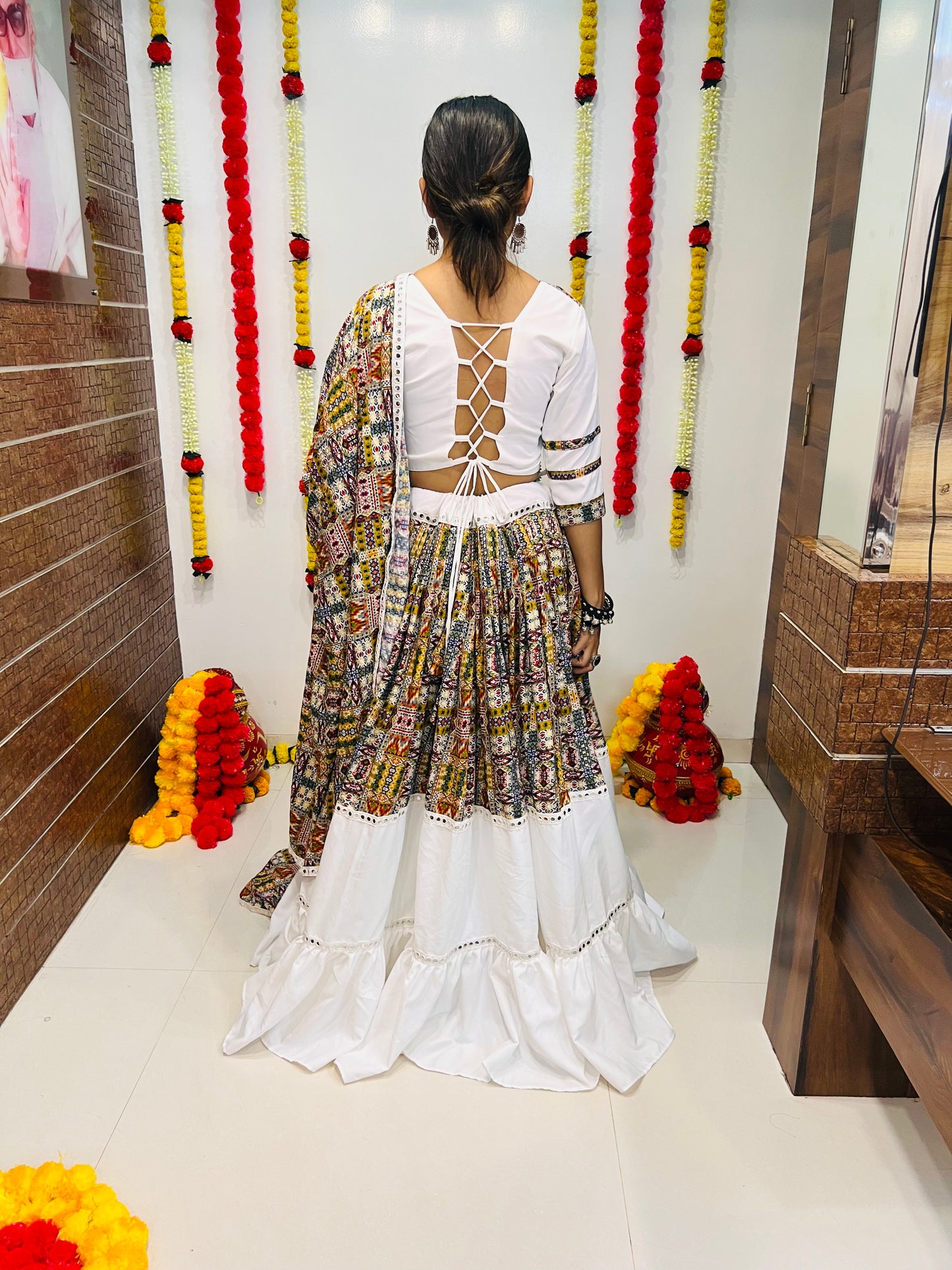 New Semi Stitiched Lehenga Choli