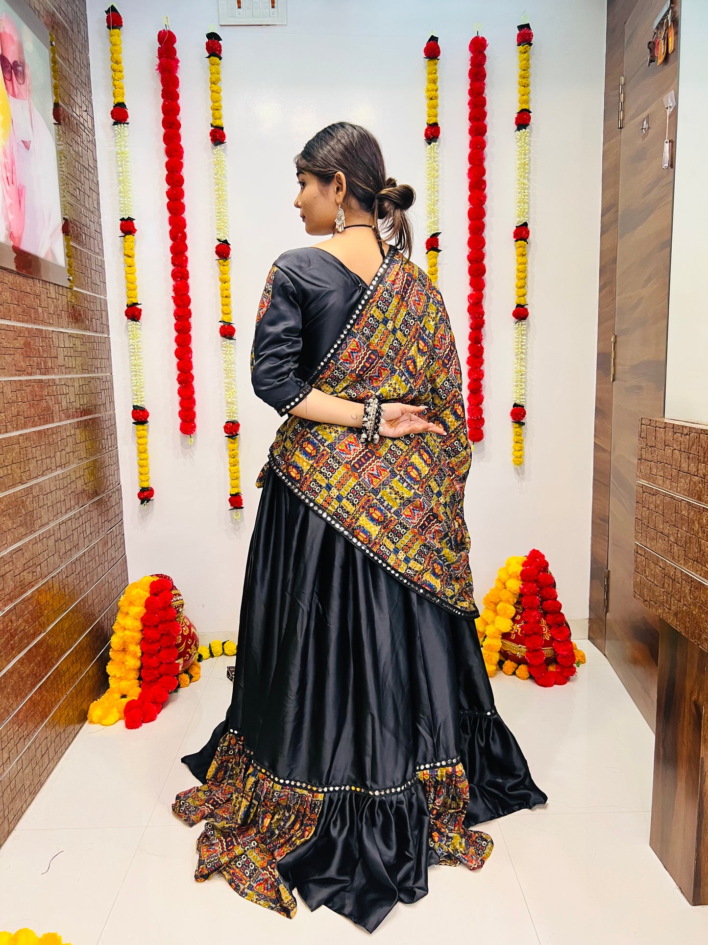 New Semi Stitiched Lehenga Choli