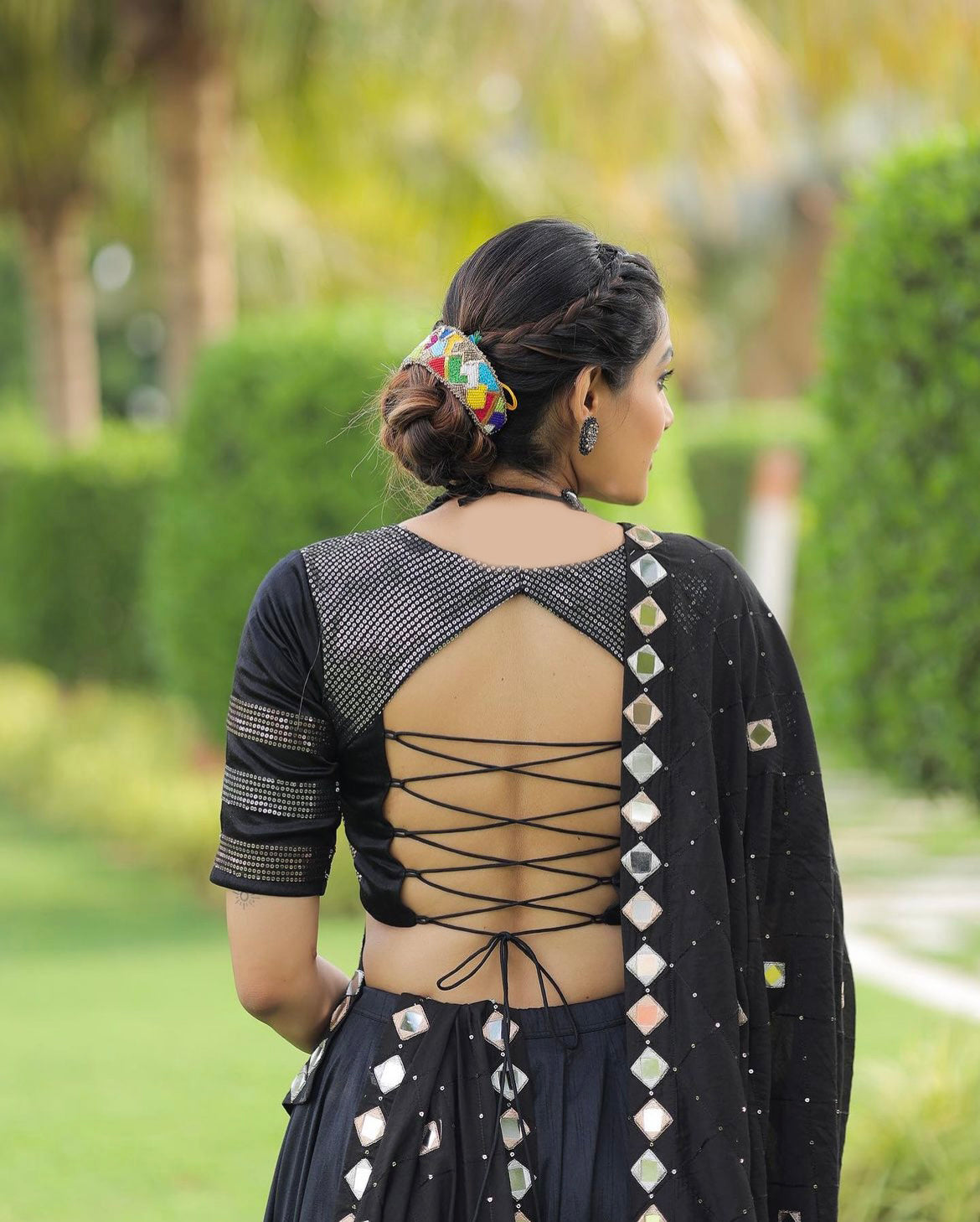 New Semi Stitiched Lehenga Choli