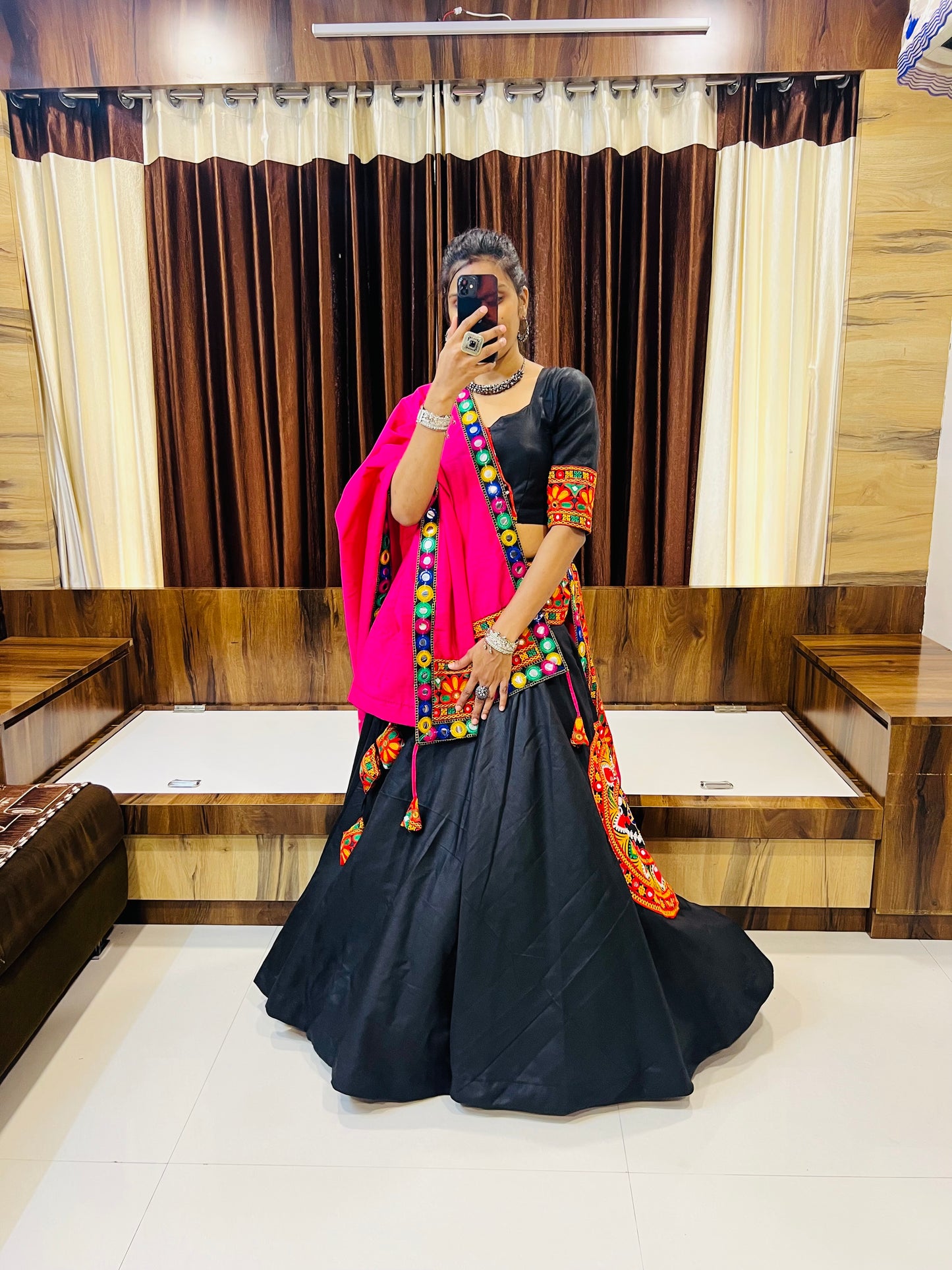 New Semi Stitiched Lehenga Choli