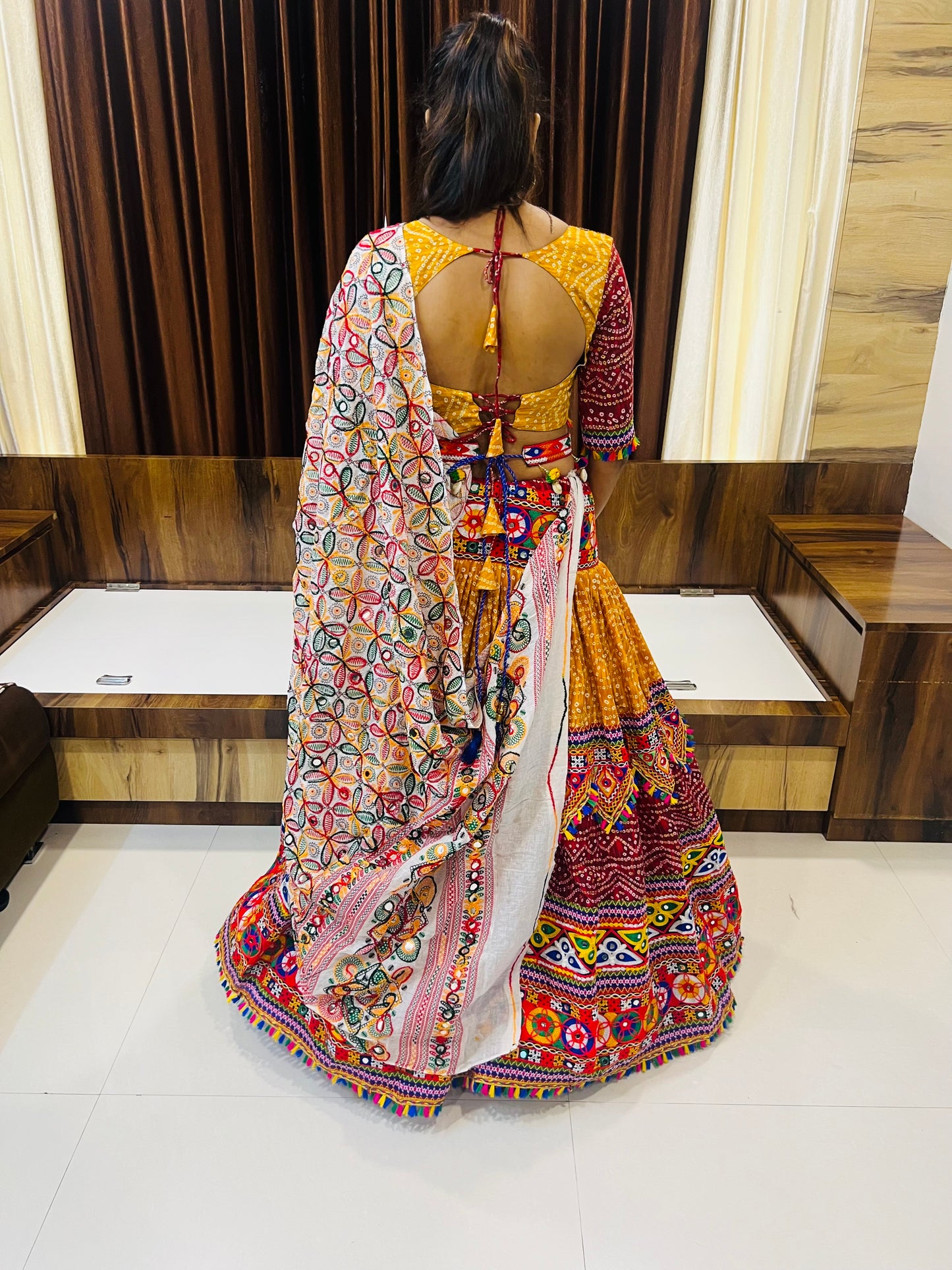 New Semi Stitiched Lehenga Choli