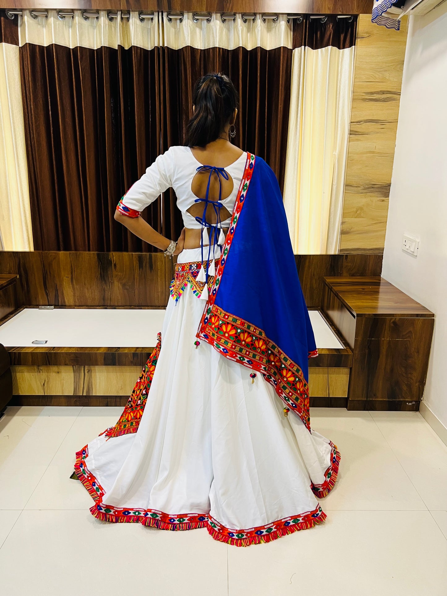 New Semi Stitiched Lehenga Choli