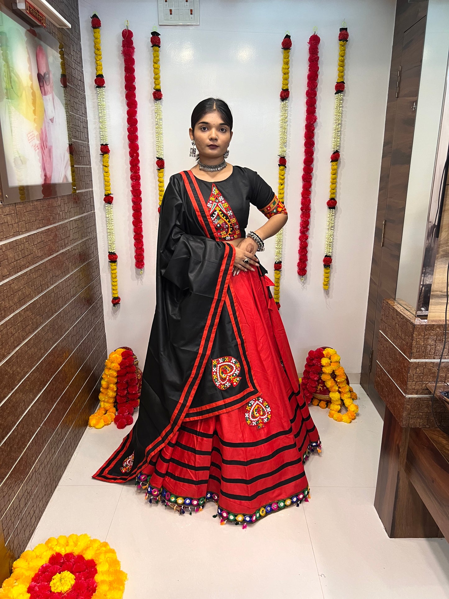 New Semi Stitiched Lehenga Choli