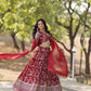 New Semi Stitiched Lehenga Choli