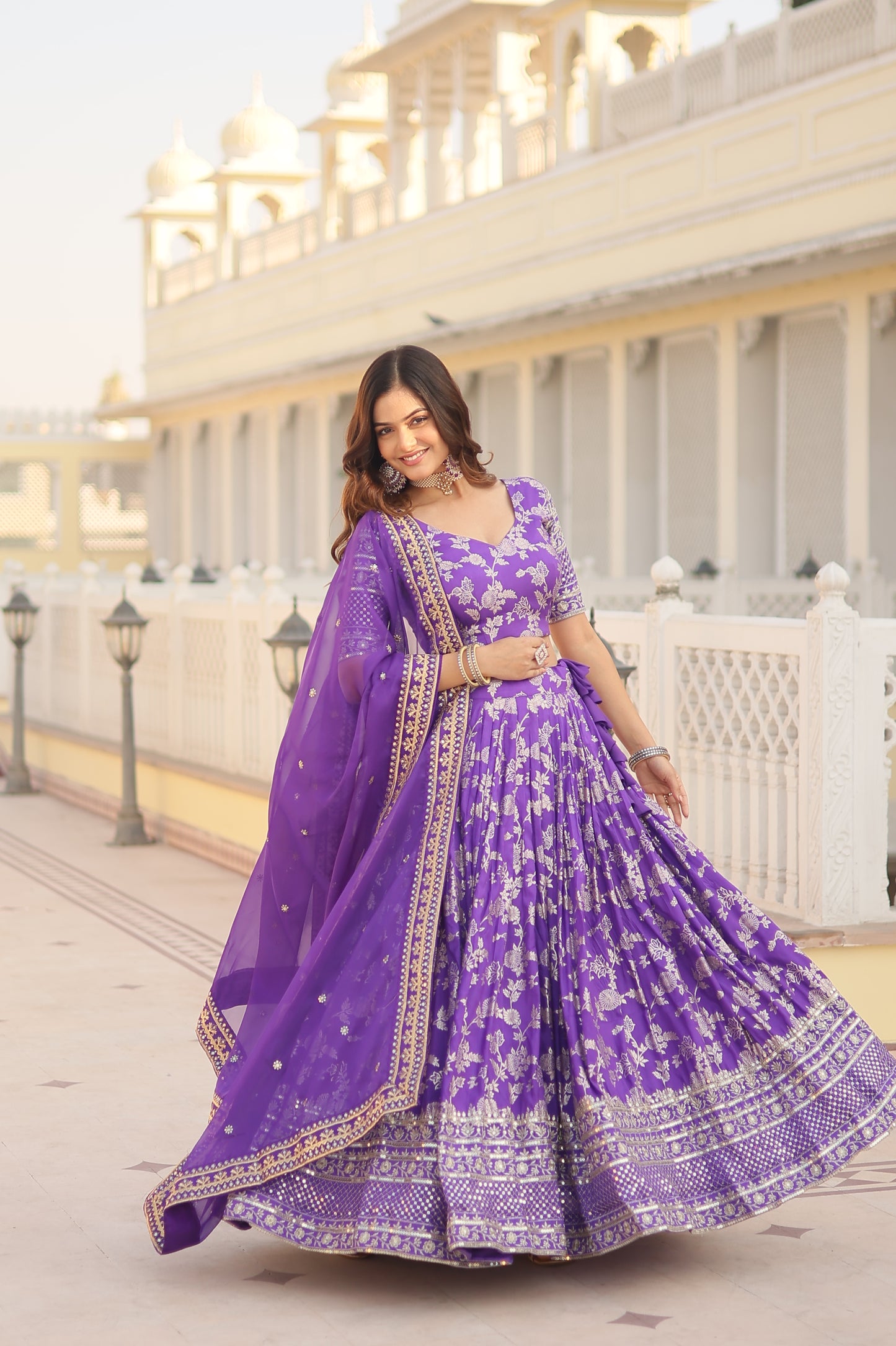 New Semi Stitiched Lehenga Choli