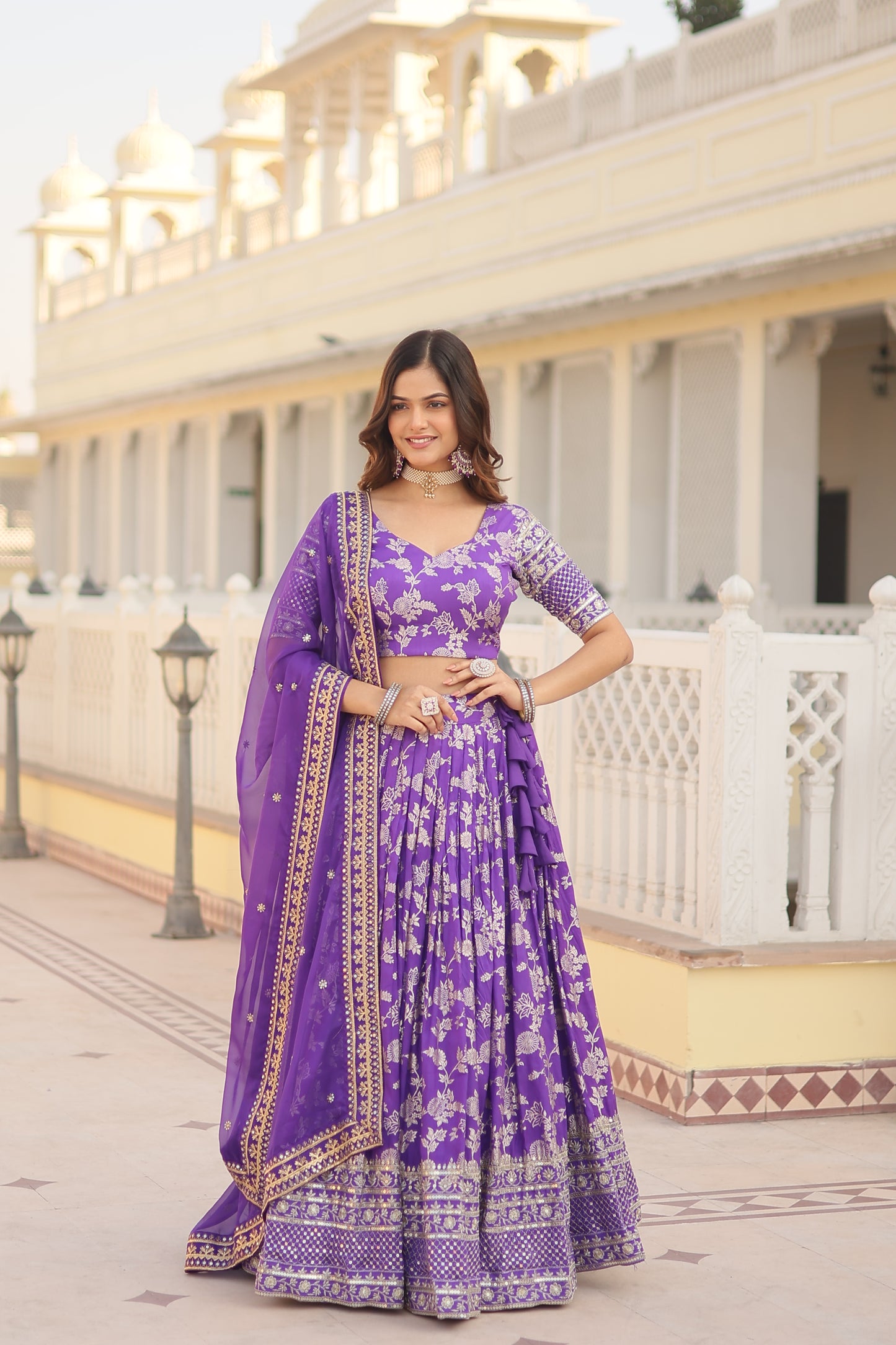 New Semi Stitiched Lehenga Choli