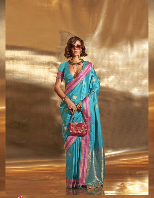 Georgette Silk Saree