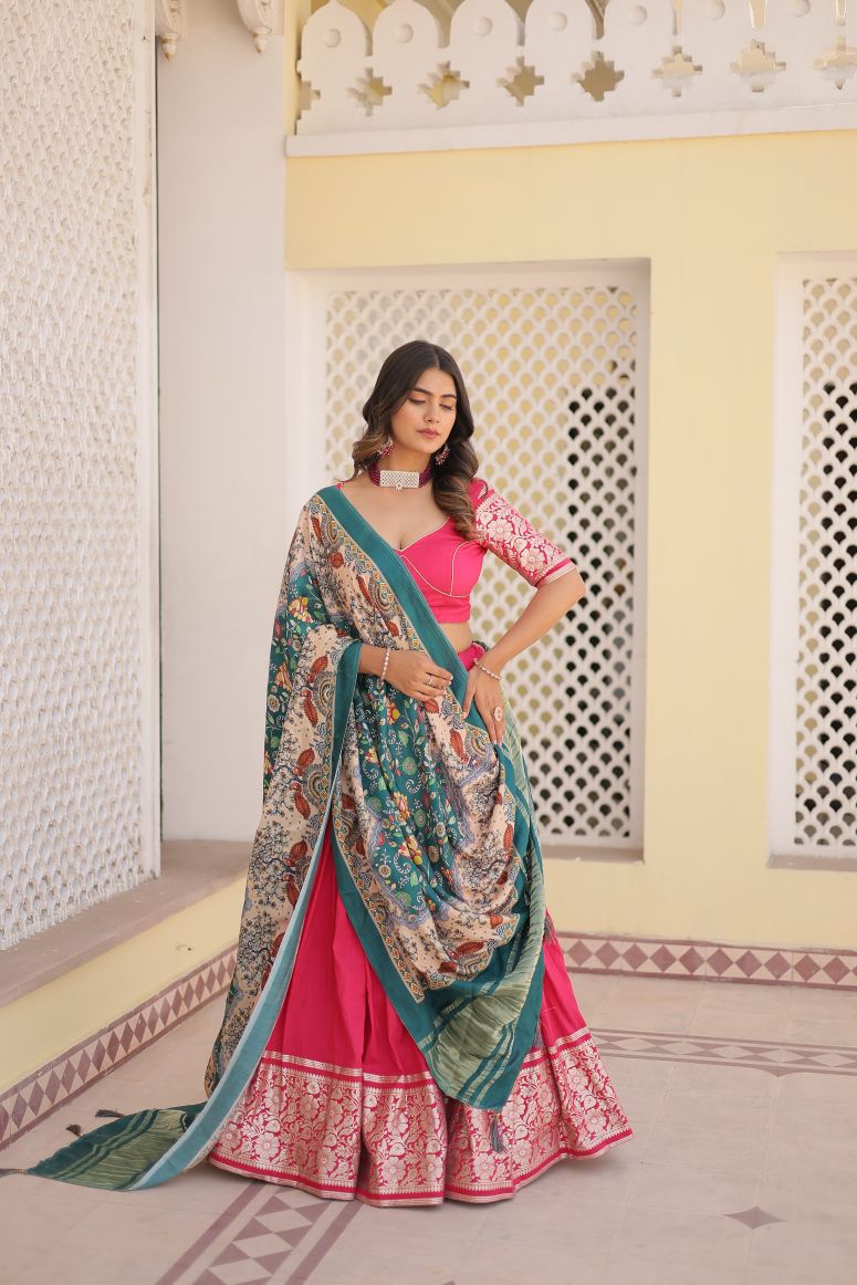 New Semi Stitiched Lehenga Choli