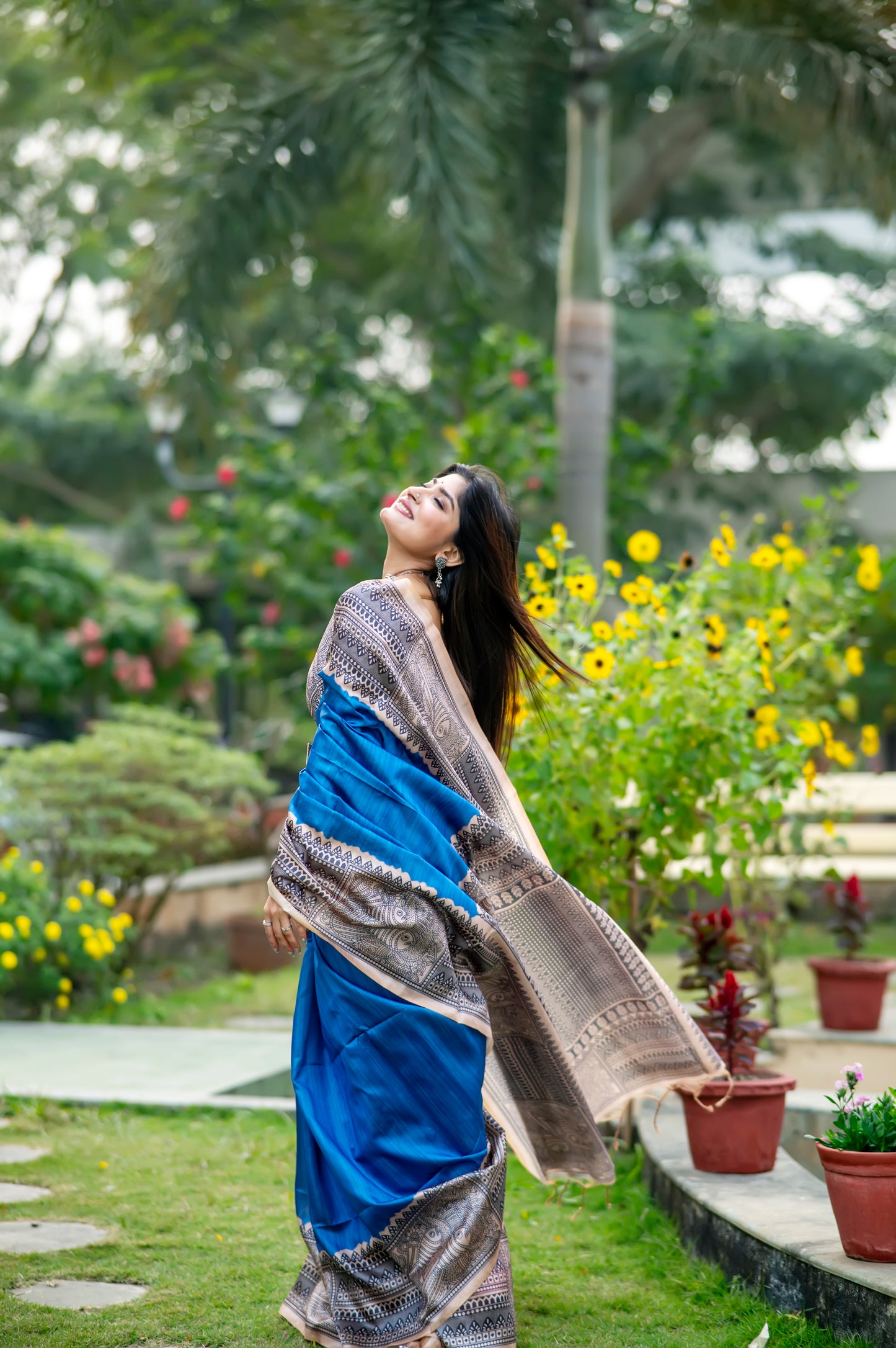 Tussar Silk Saree