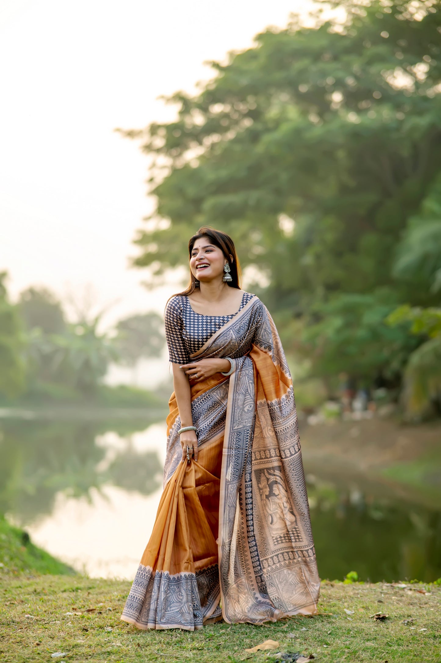 Tussar Silk Saree