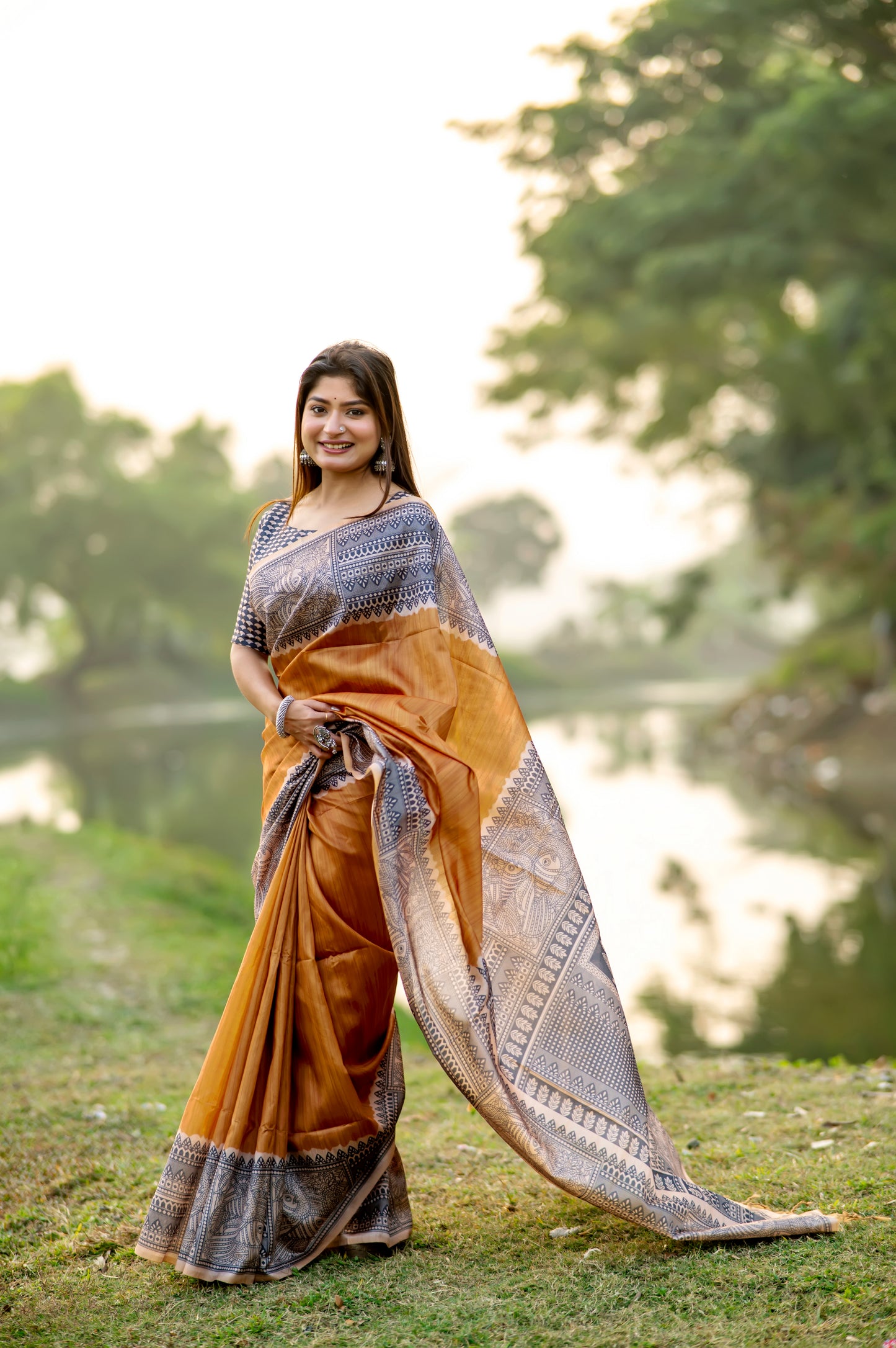 Tussar Silk Saree