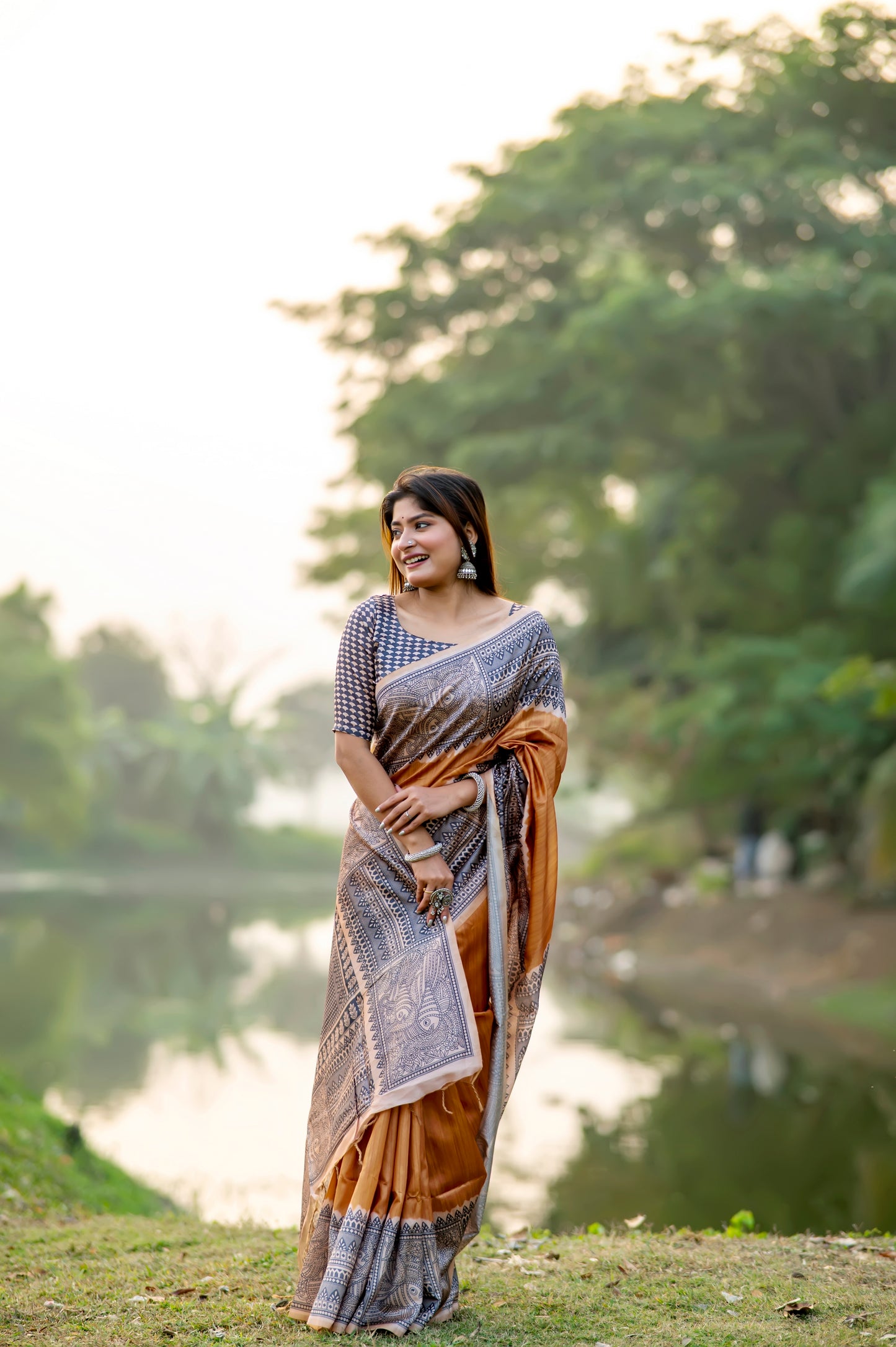 Tussar Silk Saree