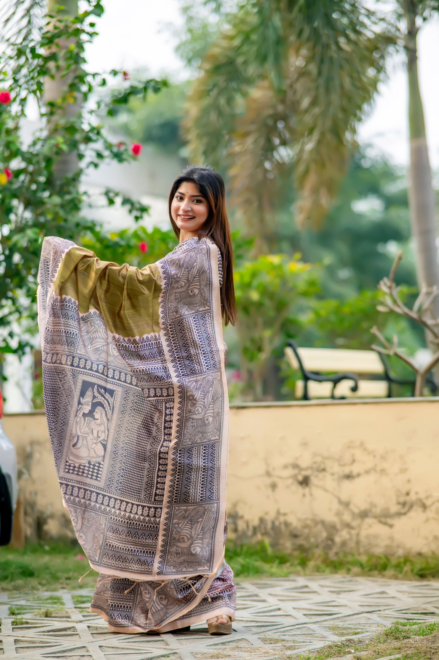 Tussar Silk Saree