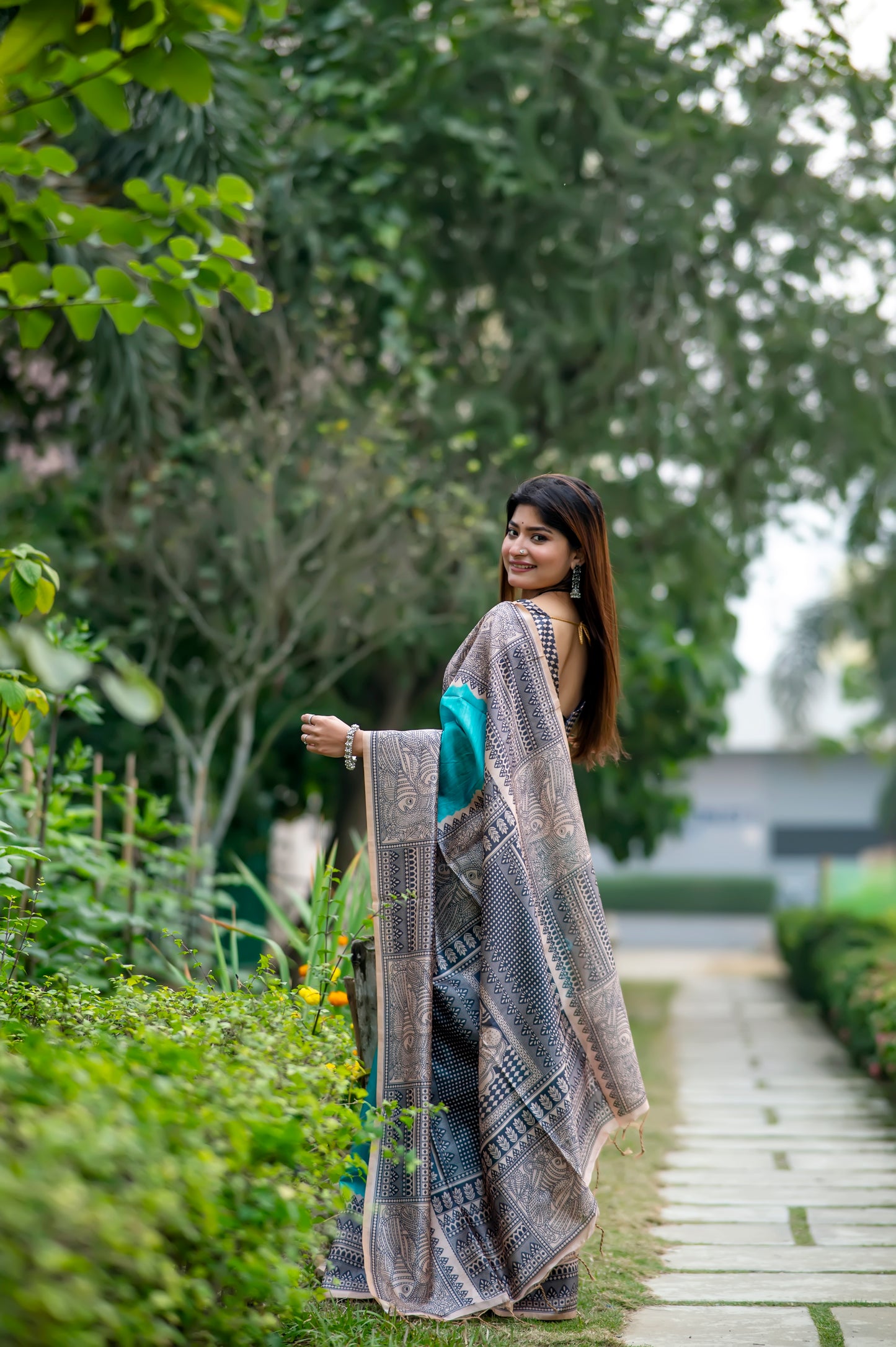 Tussar Silk Saree