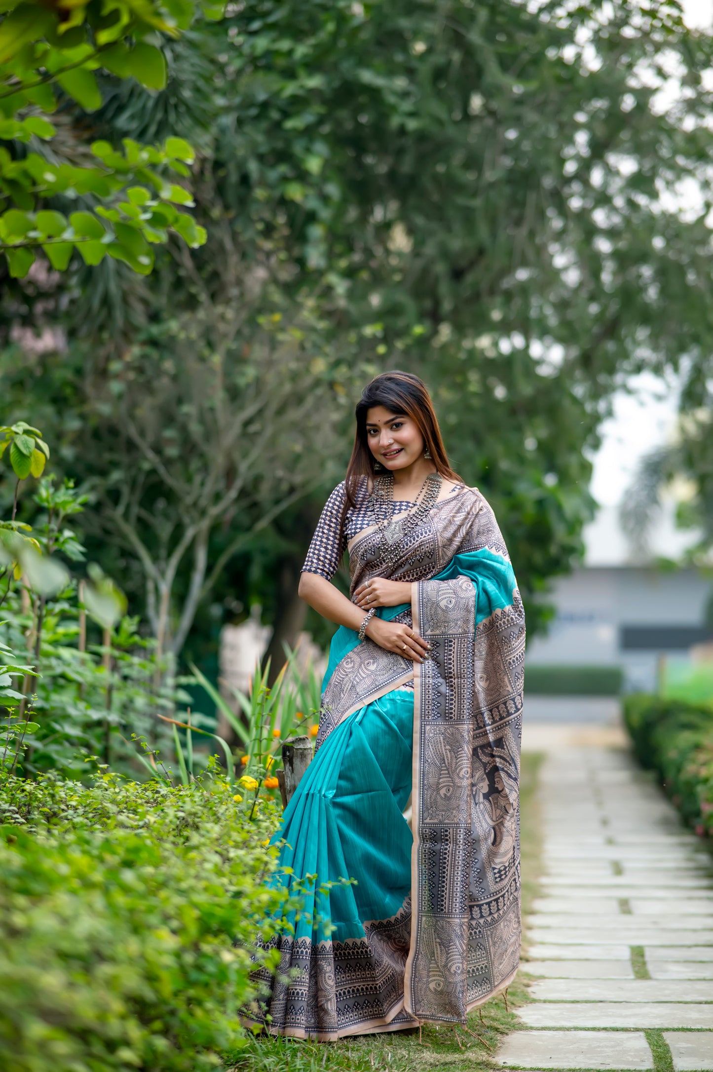 Tussar Silk Saree