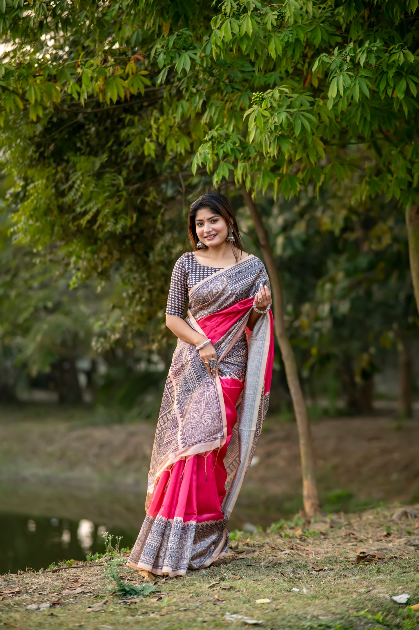 Tussar Silk Saree