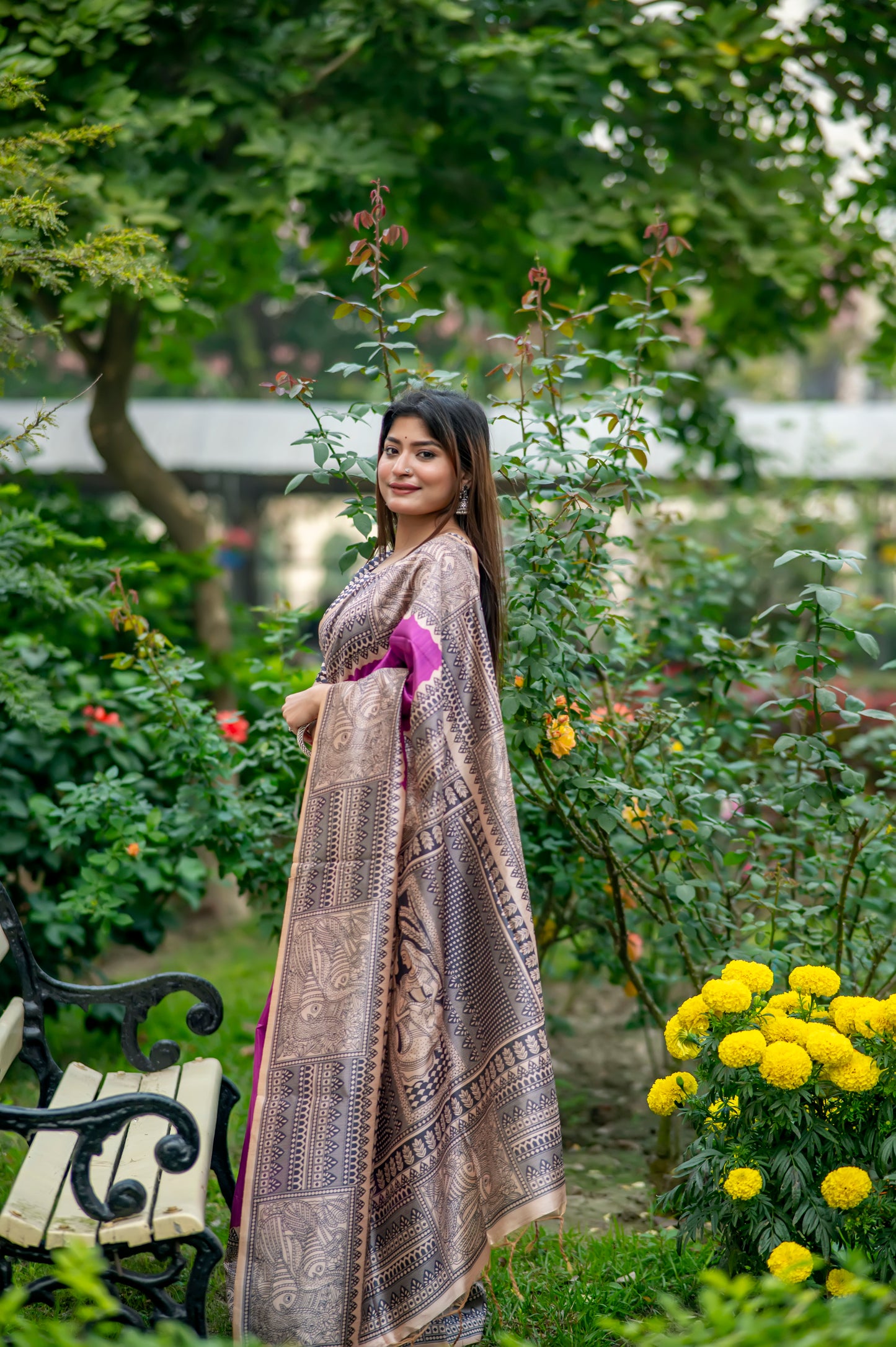 Tussar Silk Saree