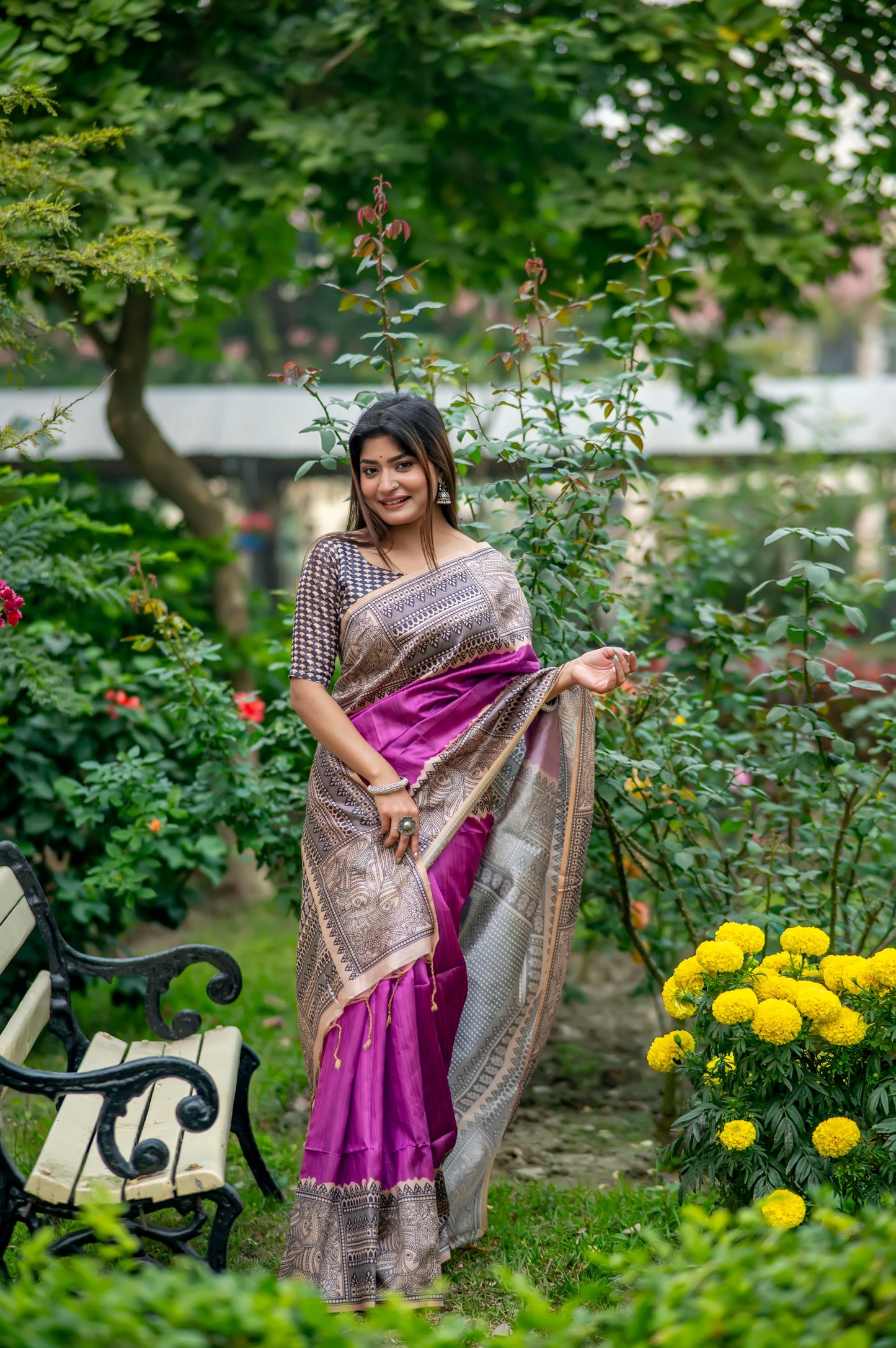 Tussar Silk Saree