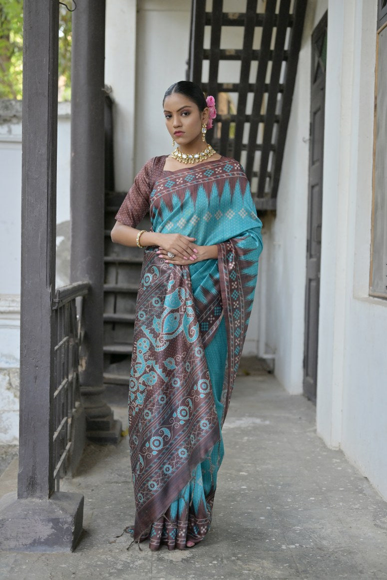 Tussar Silk Saree