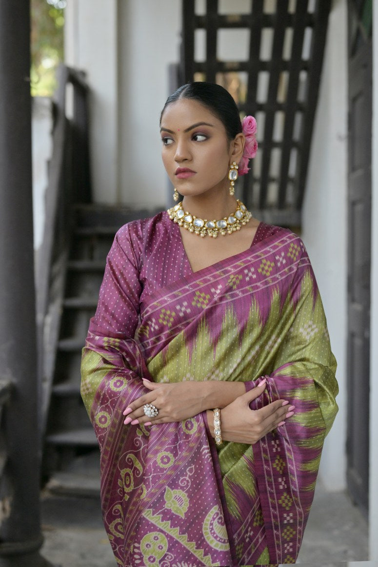 Tussar Silk Saree