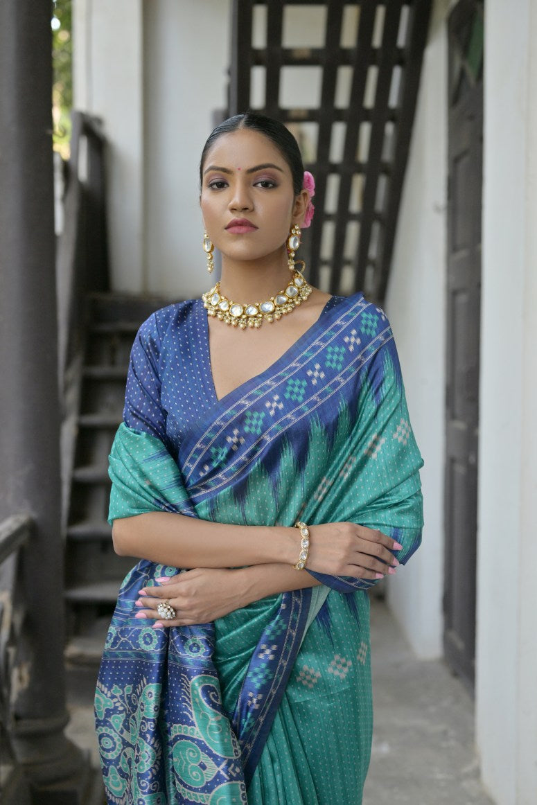 Tussar Silk Saree