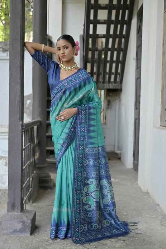 Tussar Silk Saree