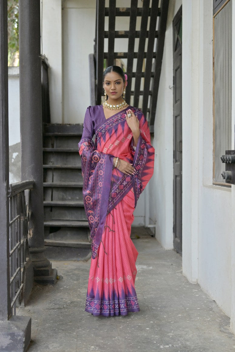 Tussar Silk Saree