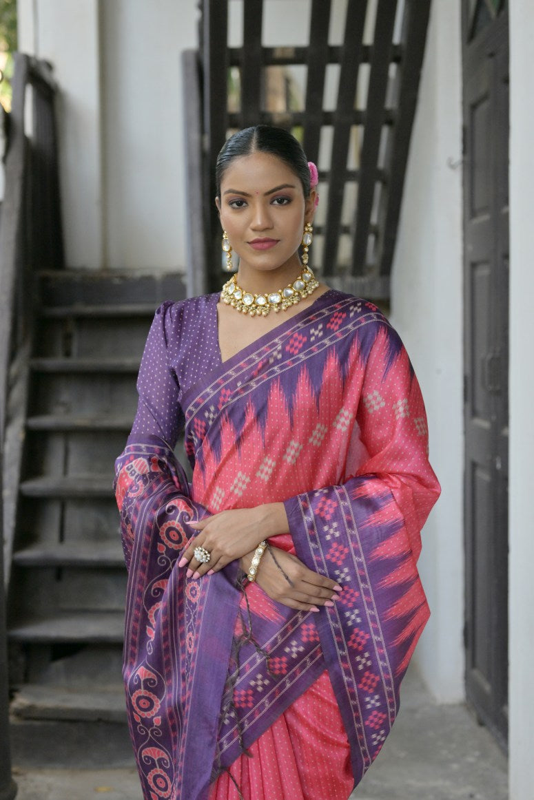 Tussar Silk Saree