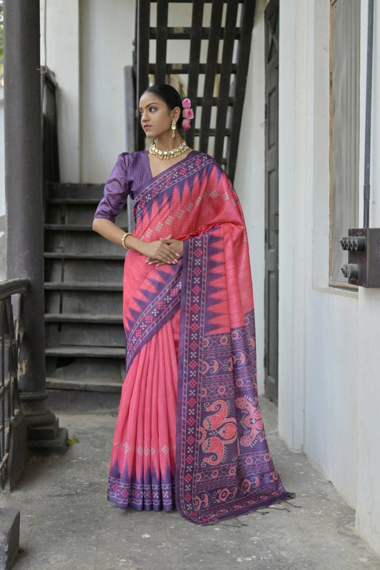 Tussar Silk Saree