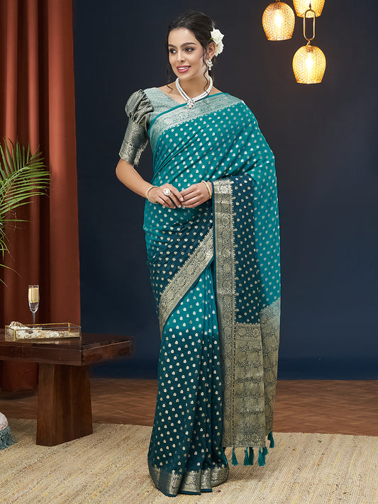 Georgette Silk Saree