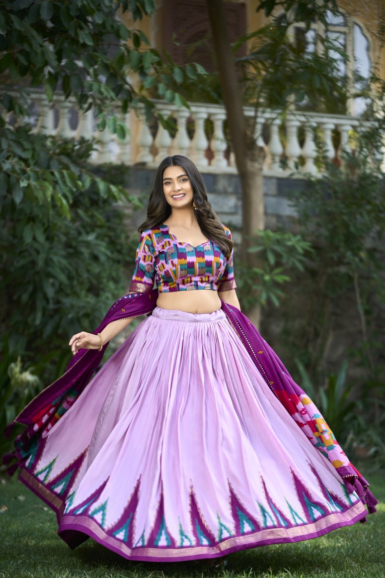 New Semi Stitiched Lehenga Choli