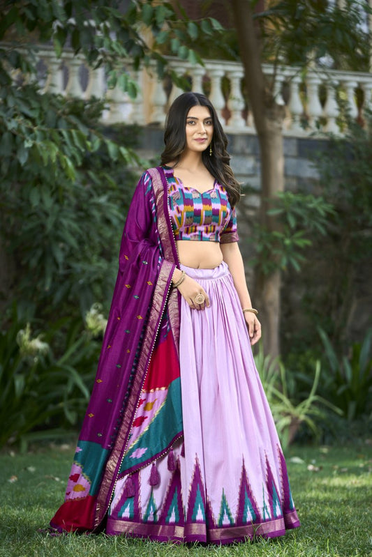 New Semi Stitiched Lehenga Choli