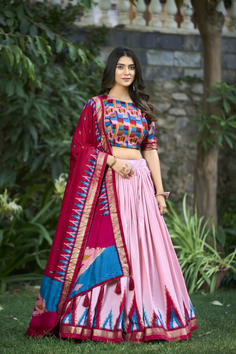 New Semi Stitiched Lehenga Choli