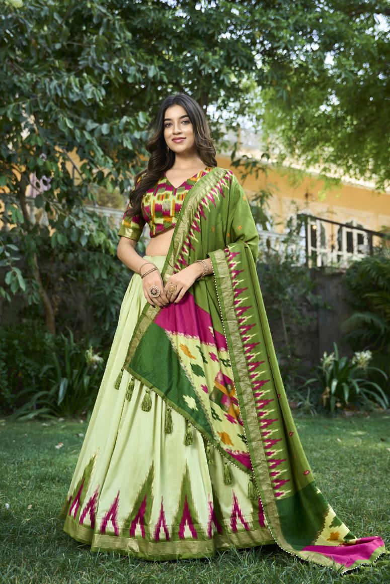 New Semi Stitiched Lehenga Choli