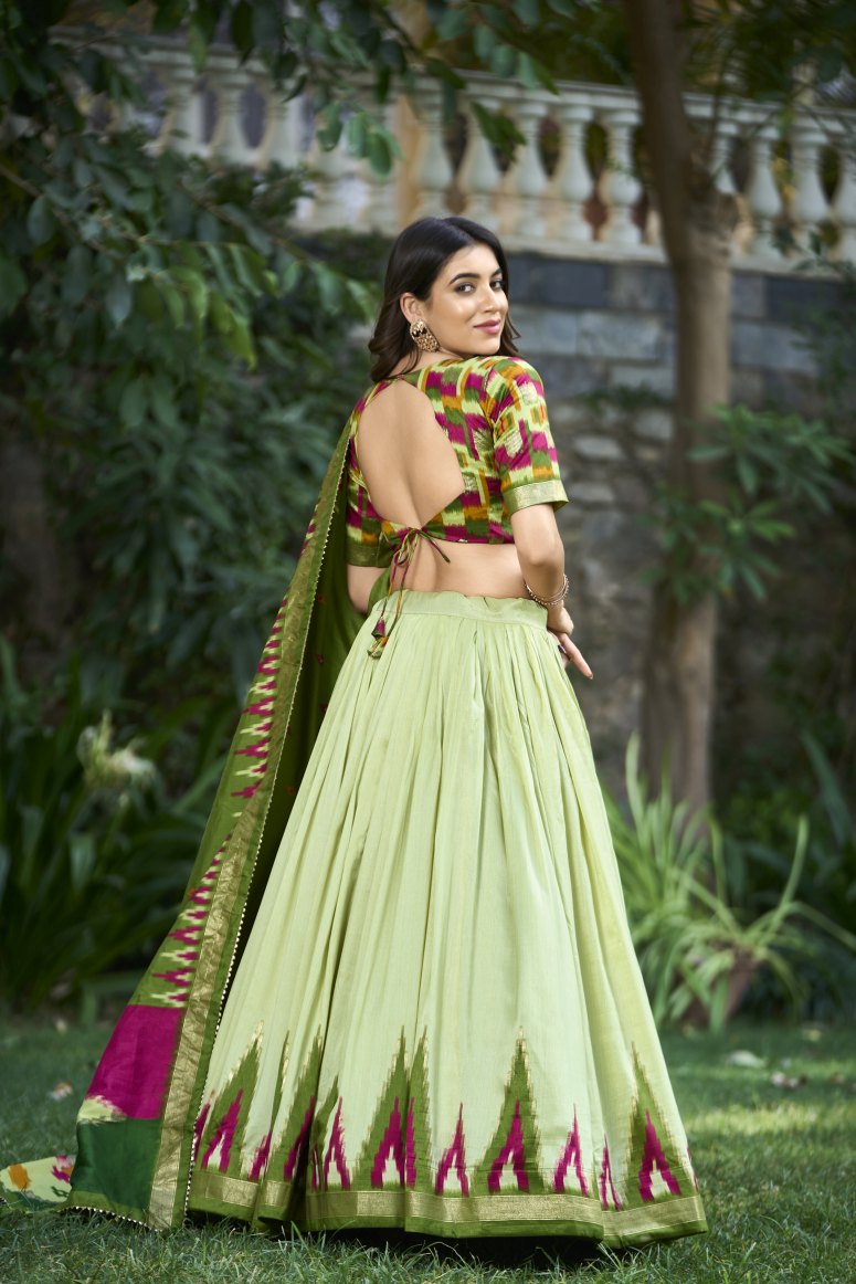 New Semi Stitiched Lehenga Choli