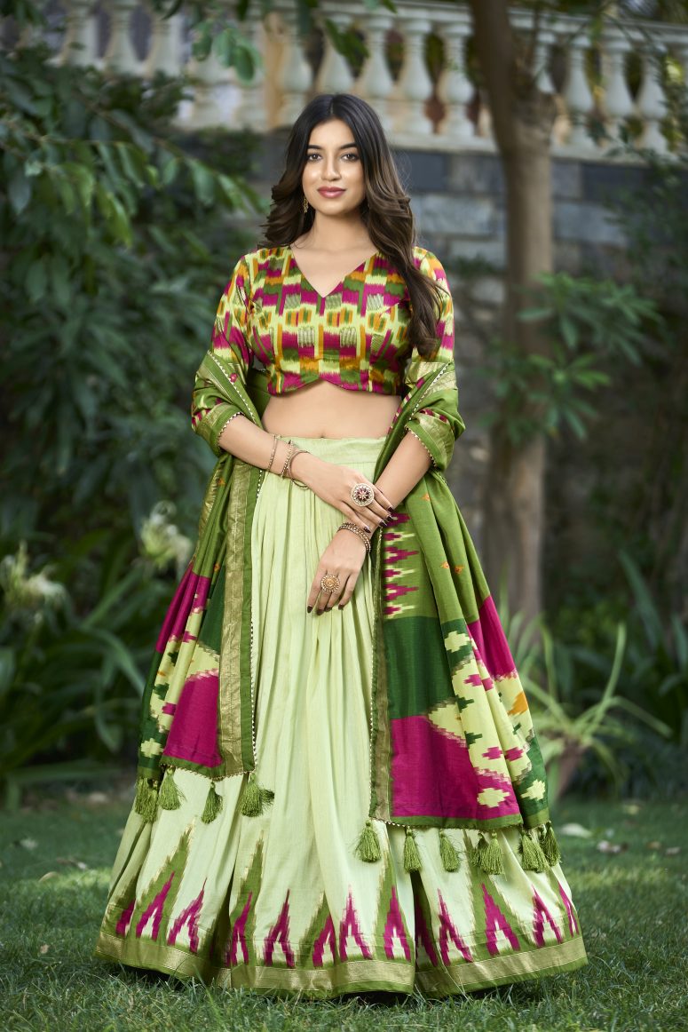 New Semi Stitiched Lehenga Choli