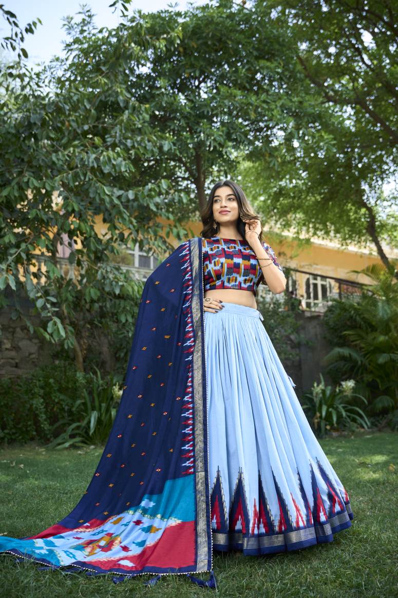 New Semi Stitiched Lehenga Choli