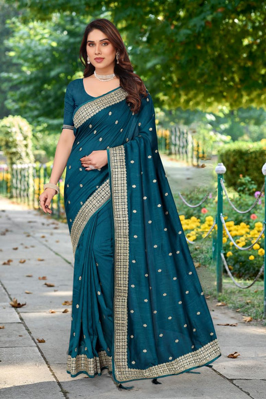 Catalog Designer Embroidery Work Saree