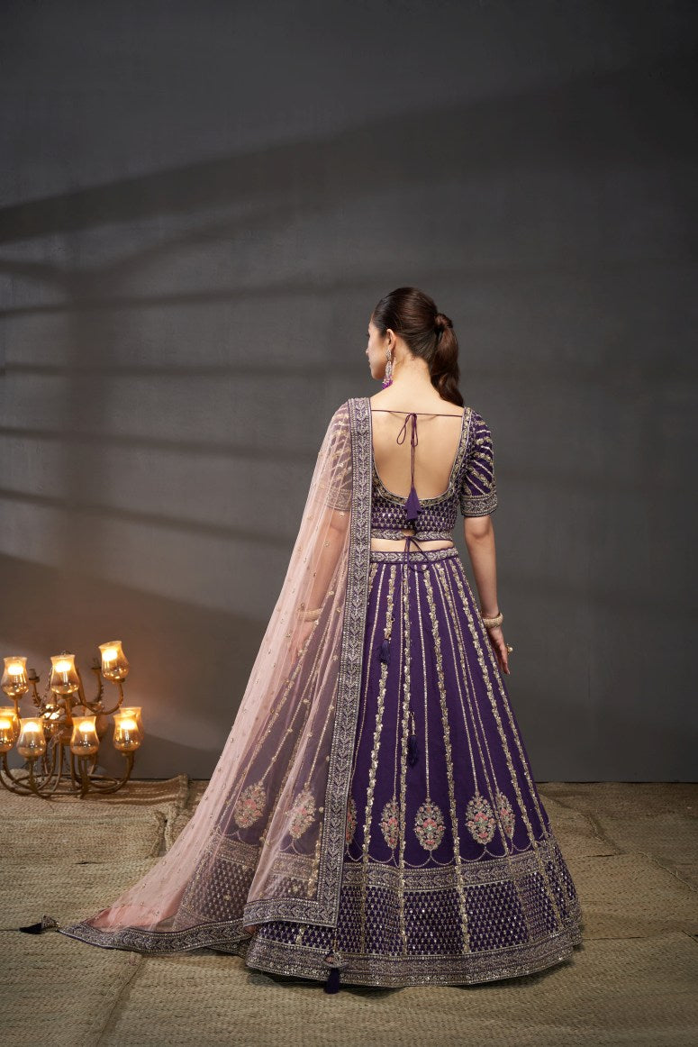 New Semi Stitiched Bridal Lehenga Choli