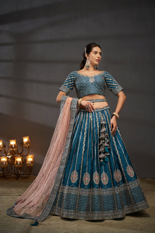 New Semi Stitiched Bridal Lehenga Choli