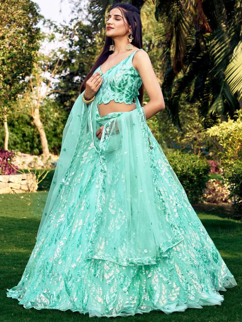 New Semi Stitiched Lehenga Choli