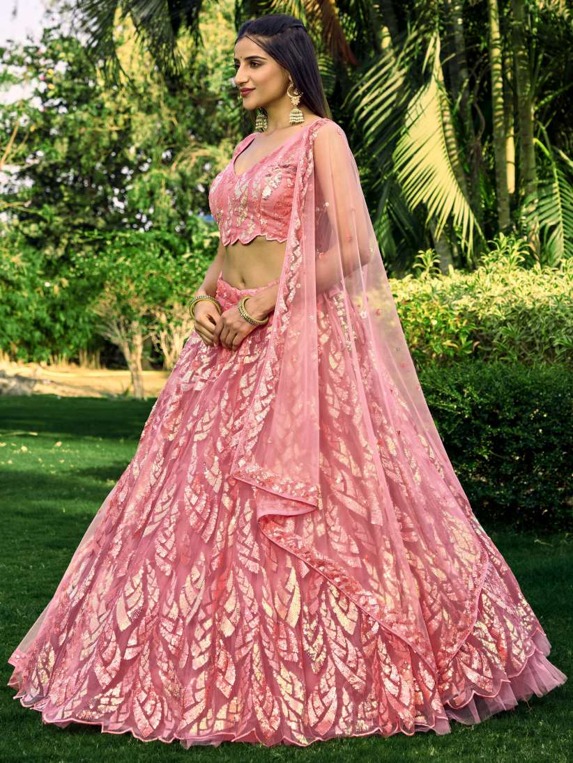 New Semi Stitiched Lehenga Choli