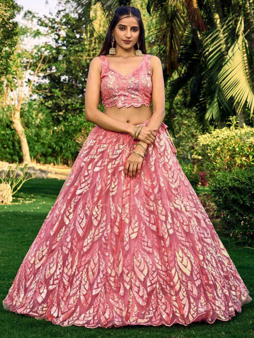 New Semi Stitiched Lehenga Choli