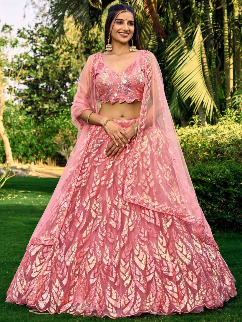 New Semi Stitiched Lehenga Choli