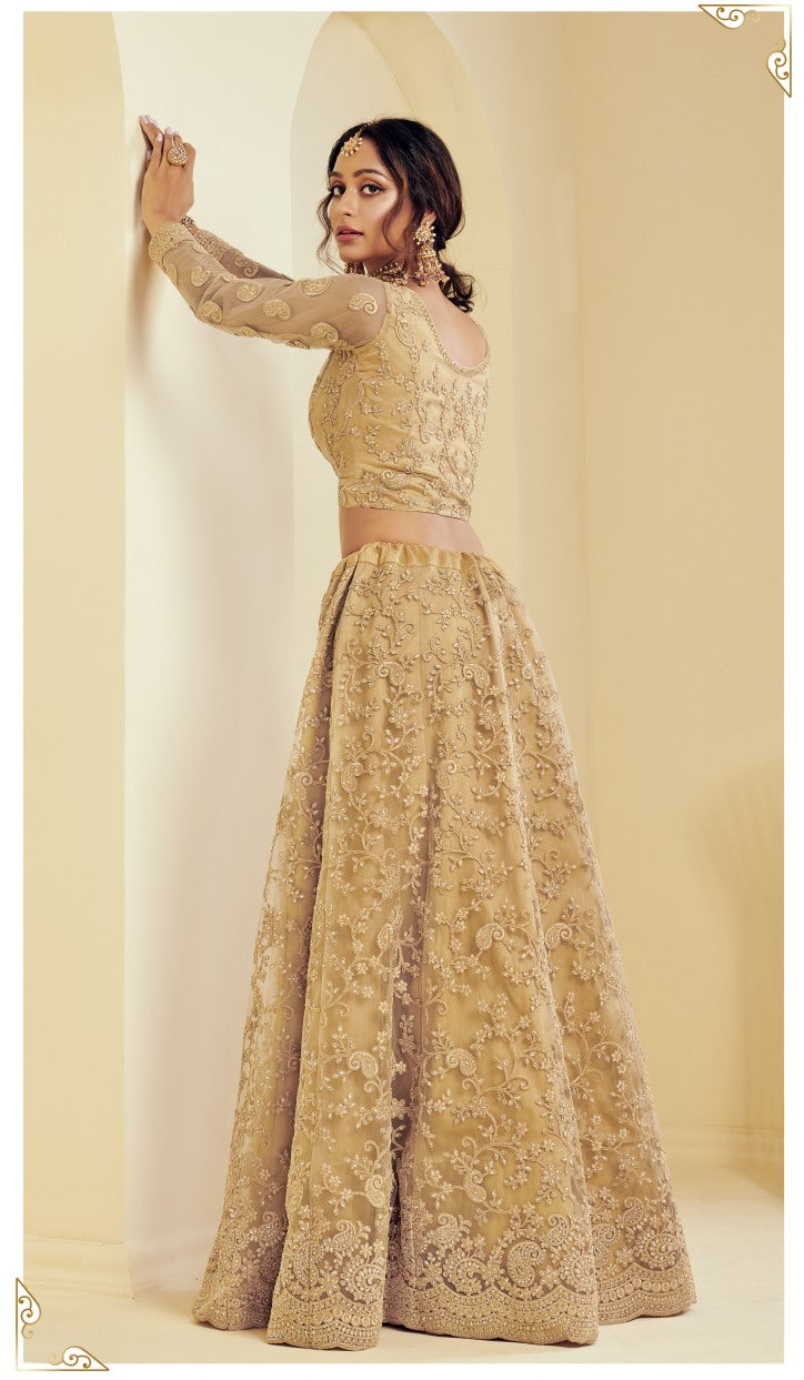 New Semi Stitiched Bridal Lehenga Choli